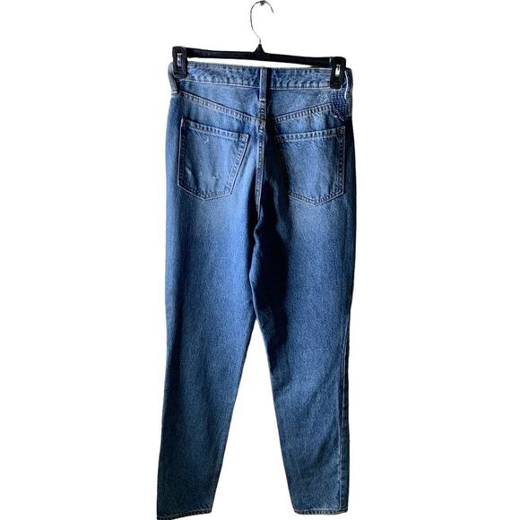 Old Navy Jeans Womens 4 Tall Button Fly OG Straight Extra High Rise Secret Slim - Picture 2 of 13